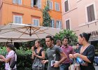 View from street at our b&#38;b in Rome